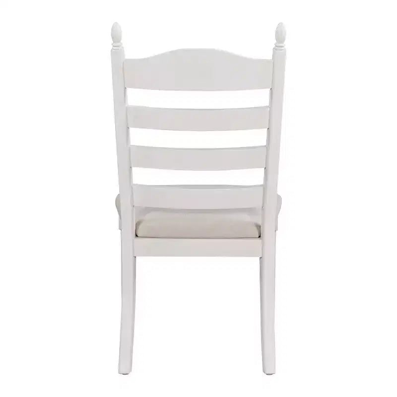Tavolo da pranzo con piano rotondo allungabile e 4 sedie imbottite