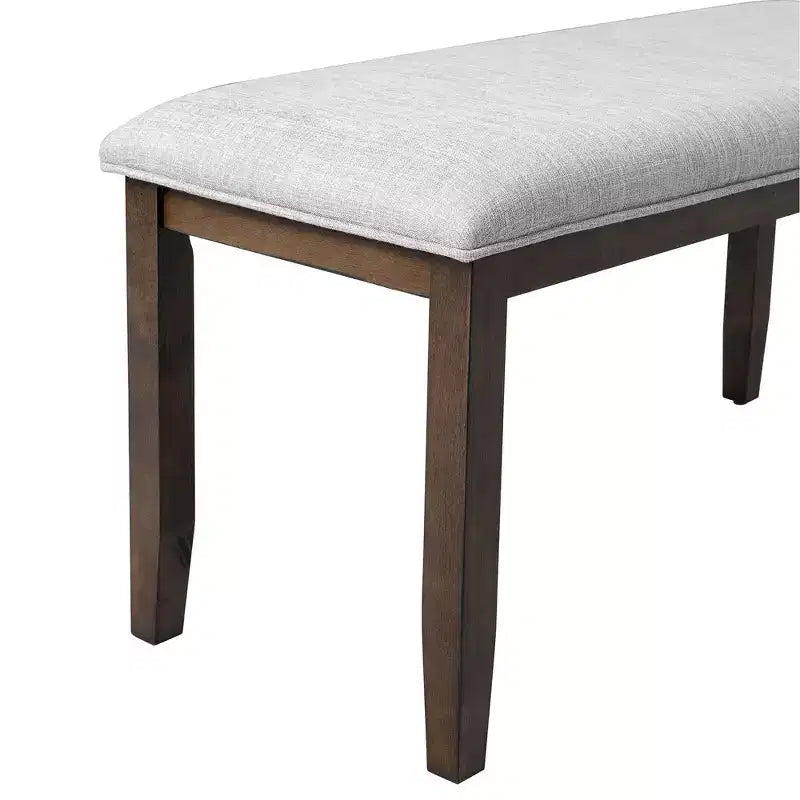 38 Panca Ottomana Moderna, Panca per Scarpe da Ingresso Imbottita con Gambe in Legno, Versatile Poggiapiedi per Soggiorno, Camera da Letno, Corridoio