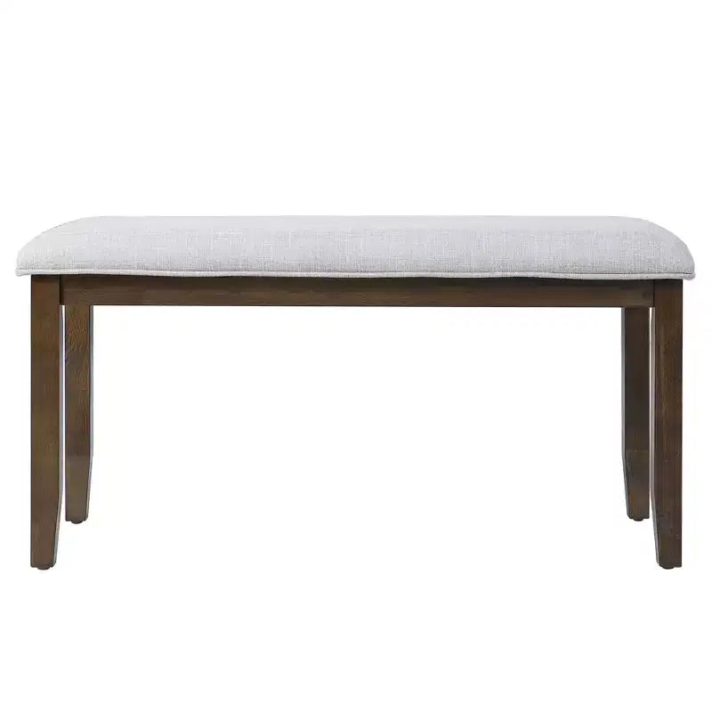 38 Panca Ottomana Moderna, Panca per Scarpe da Ingresso Imbottita con Gambe in Legno, Versatile Poggiapiedi per Soggiorno, Camera da Letno, Corridoio