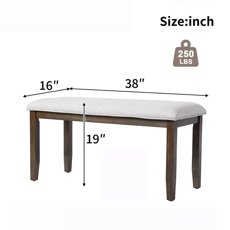 38 Panca Ottomana Moderna, Panca per Scarpe da Ingresso Imbottita con Gambe in Legno, Versatile Poggiapiedi per Soggiorno, Camera da Letno, Corridoio