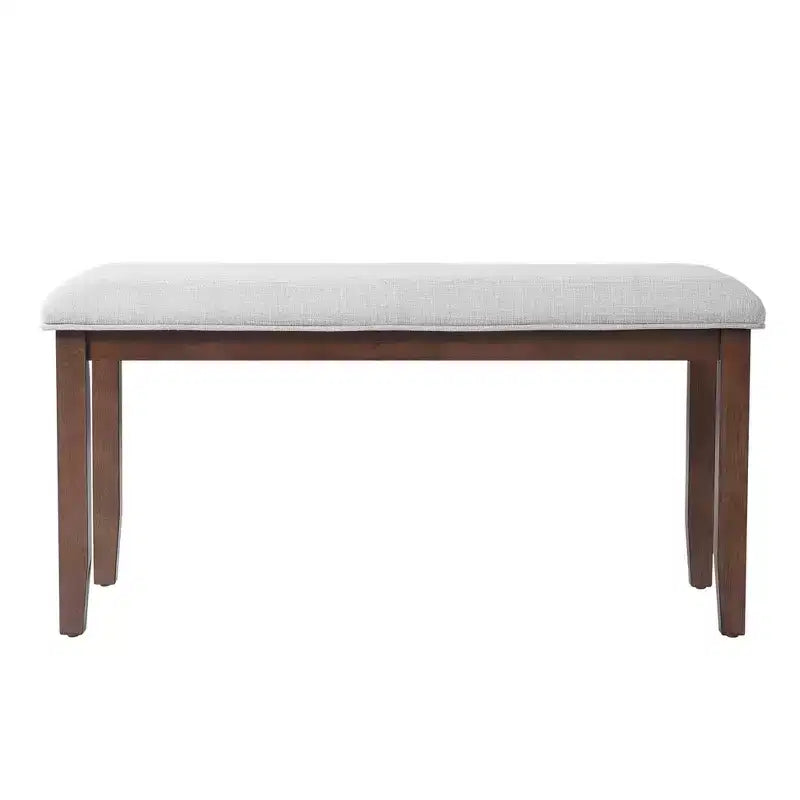 38 Panca Ottomana Moderna, Panca per Scarpe da Ingresso Imbottita con Gambe in Legno, Versatile Poggiapiedi per Soggiorno, Camera da Letno, Corridoio