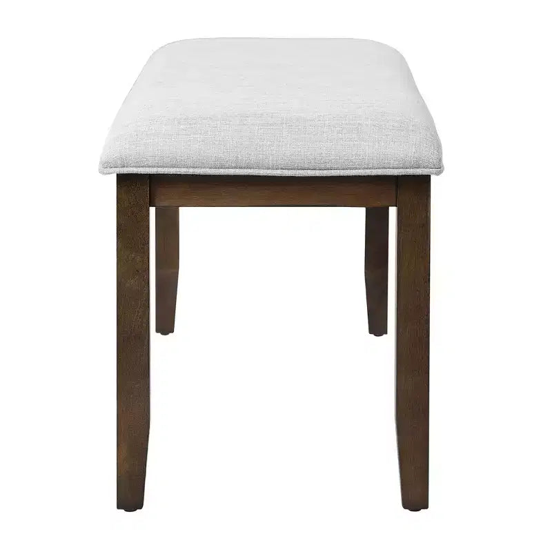 38 Panca Ottomana Moderna, Panca per Scarpe da Ingresso Imbottita con Gambe in Legno, Versatile Poggiapiedi per Soggiorno, Camera da Letno, Corridoio