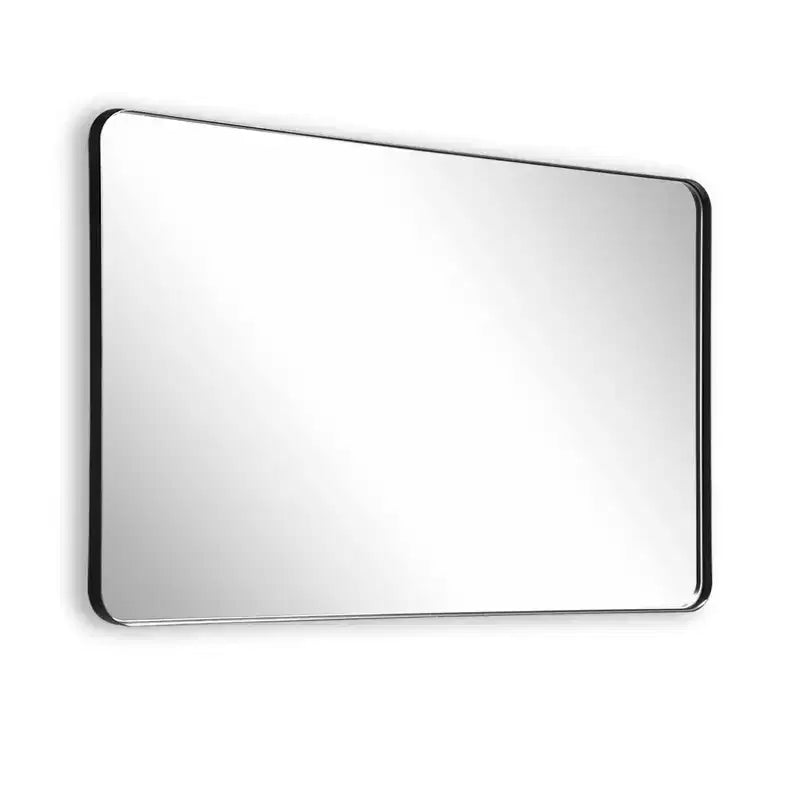 Specchio da bagno con vetro temperato, specchio da parete moderno 40X30, orizzontale/verticale