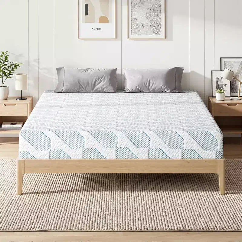 5 inch Twin/Twin XL/Full Sizes Mattress for Adult Teenager Single, Cooling Memory Foam Mattress,Removable Washable Cover, Medium Firm