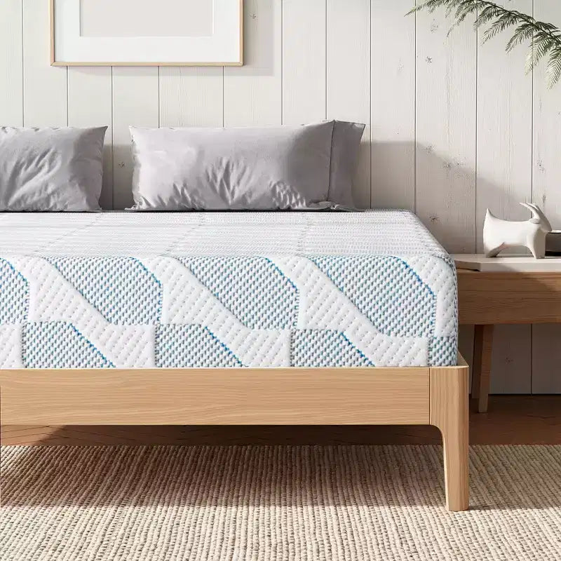 Materasso da 5 pollici per adulti, ragazzi e singoli, misure Twin/Twin XL/Full, materasso in memory foam rinfrescante, rivestimento rimovibile e lavabile, rigidità media.