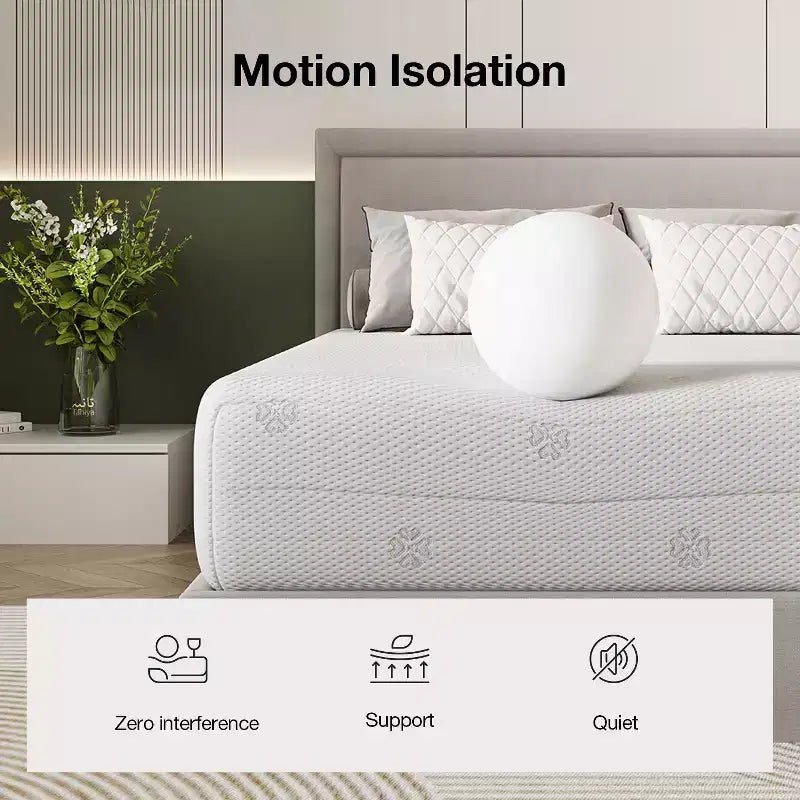 Materassi in memory foam gel da 30 cm per notti fresche e riposanti, sollievo dalla pressione, isolamento del movimento