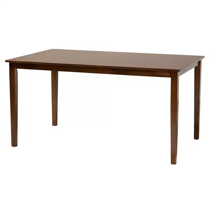 Tavolo da pranzo moderno in tessuto e legno con sedie