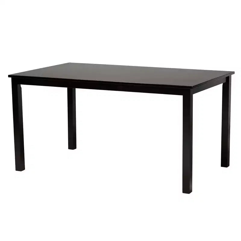 Tavolo da pranzo moderno in tessuto e legno con sedie